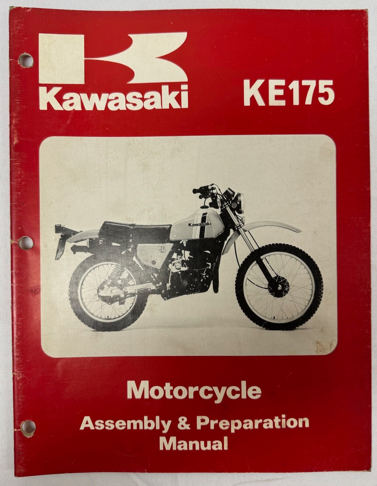 Kawasaki 99931-1052-01 KE175-D2 Assembly & Preparation Manual | eBay