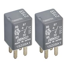 2Pcs 13502753 2753 Relay 12VDC 20A 4Pin Mini Micro Multi-Purpose Automotive