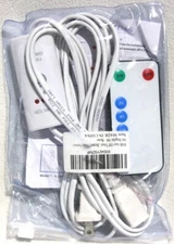 Auto Off Timer with Remote 110V 60 Watt - 2 Prong Polarized Plug & Receptacle