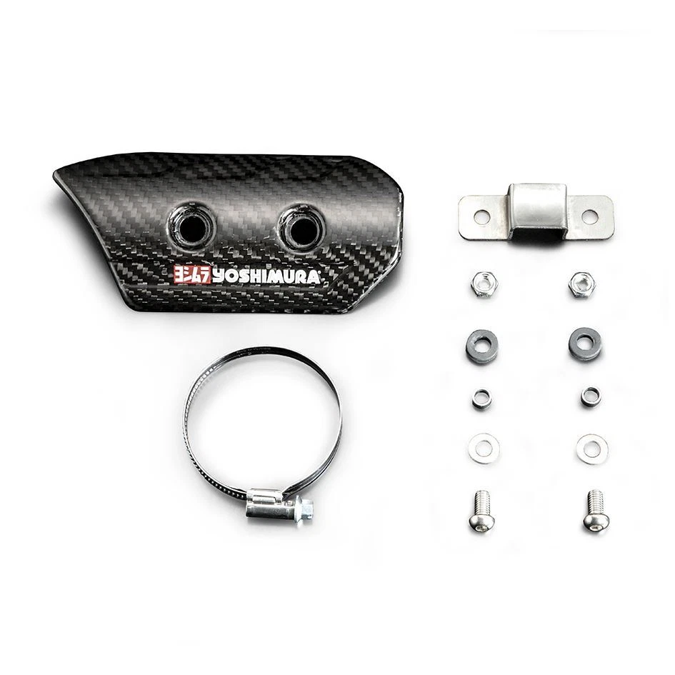 Yoshimura Exhaust Optional Carbon Heatshield Type-2 Kawasaki Z250 2019-2020  | eBay