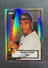 2021 Topps Chrome Platinum Anniversary Mega Box Prism Refractor Melvin Mora #99