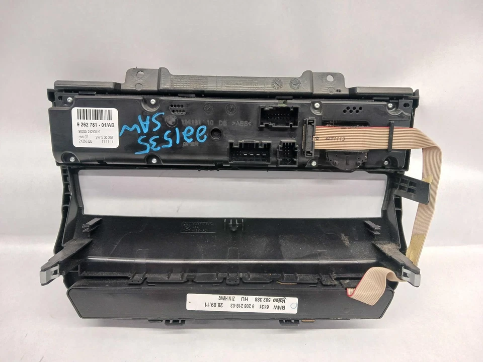 2012 BMW X5 Heat AC Controller automatic 4 zone control OEM 12 — 第 2/4 张图片