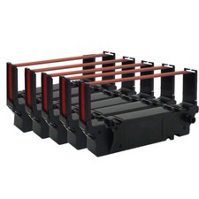 5 Compatible SP700 Black Red Ribbon Fits For Star SP700 SP712 SP712R SP742