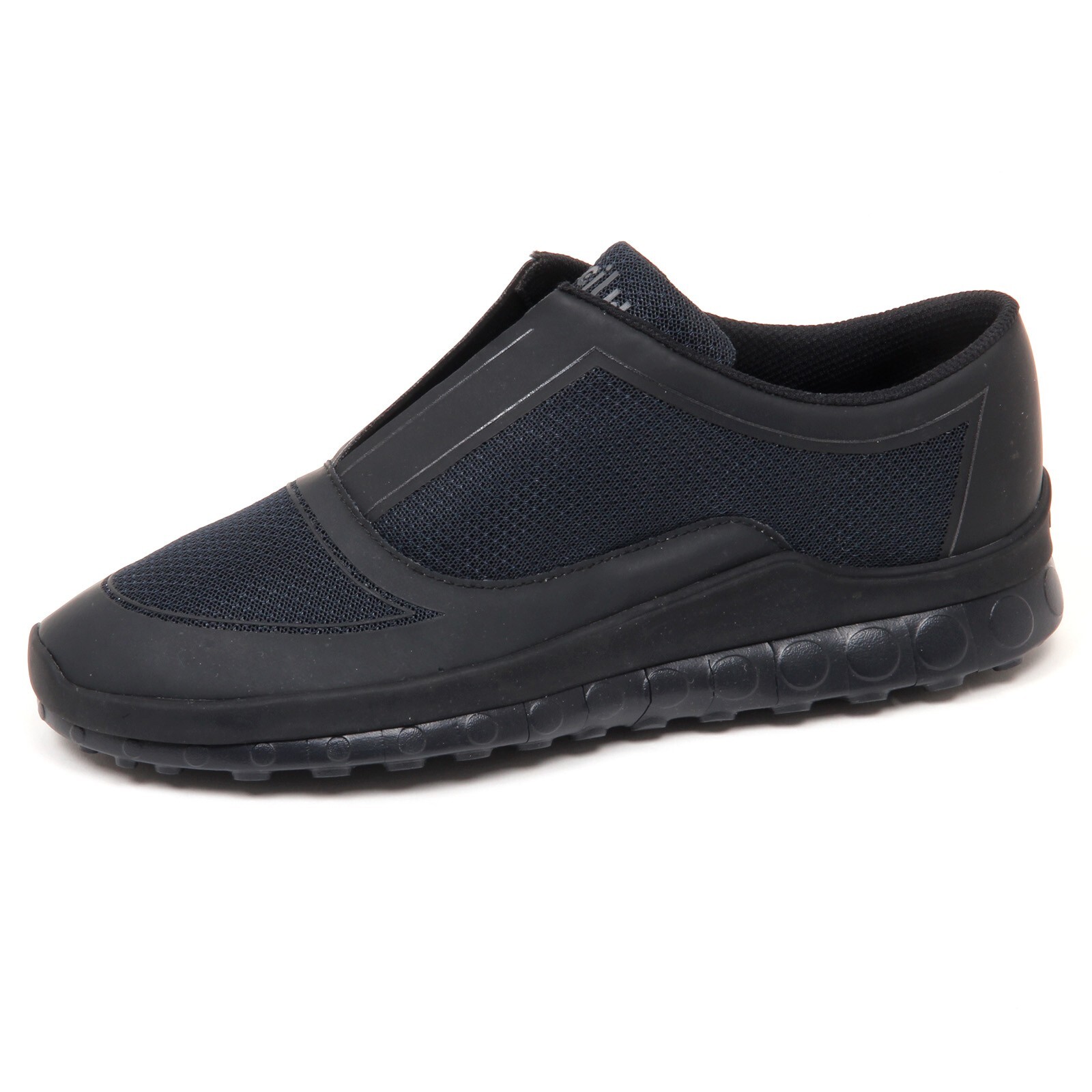 E8040 (БЕЗ КОРОБКИ) кроссовки uomo синие/черные CCILU HORIZON slip on shoe man