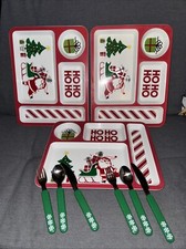Set of 3 Kids divided suction plate BPA Free Dishwasher safe Microwave Safe  Ut