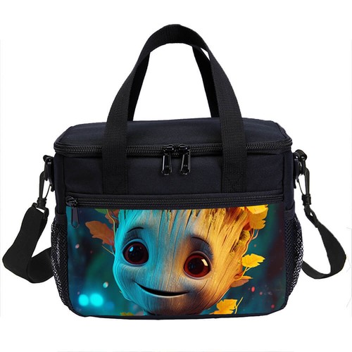 Baby Groot Film Student Schule Rucksack Kühltasche Lunch Bag Stifteetui Schlinge Tasche Menge - Bild 4 von 19