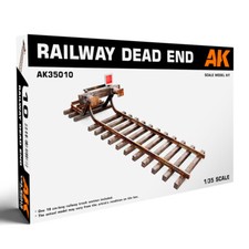 Railway Dead End 1:35 Plastic Model Kit AK INTERACTIVE