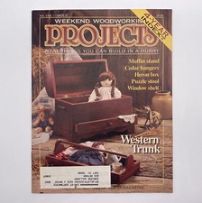 Weekend Woodworking Magazine January 1992 With Patterns