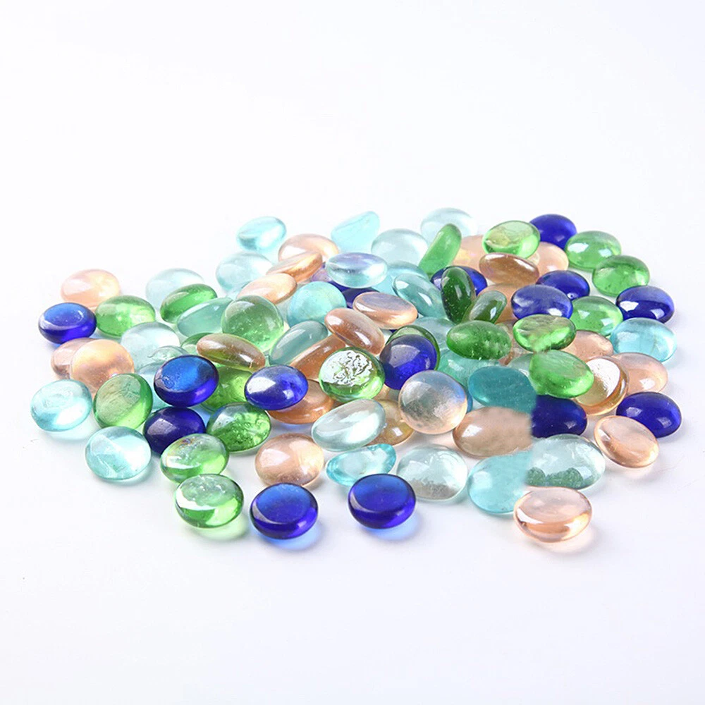 Flat glass beads shop