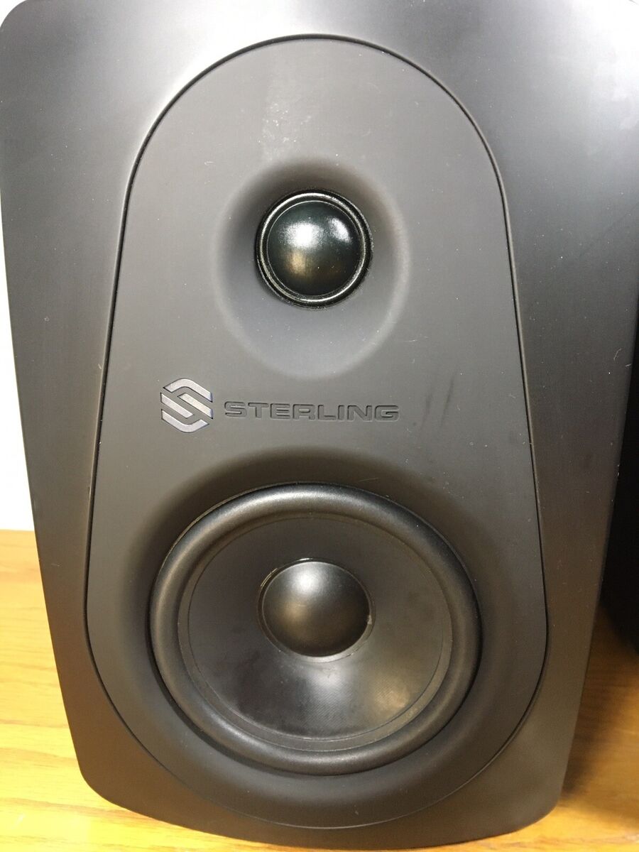 Sterling Mx5 Pair Studio Monitor Speakers Bi-Amplified 5 Sterling Mx5 Pair Studio Monitor Speakers Bi-Amplified 5