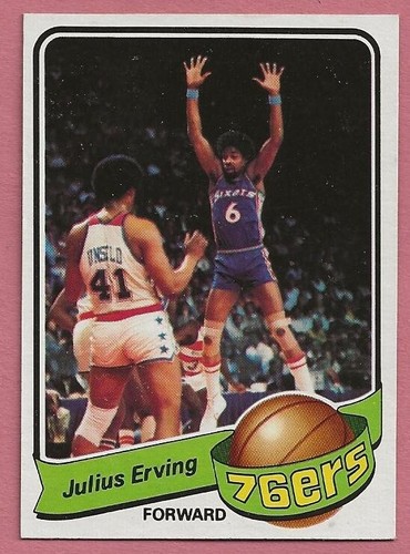 1979-80 TOPPS JULIUS ERVING #20 - NEAR MINT