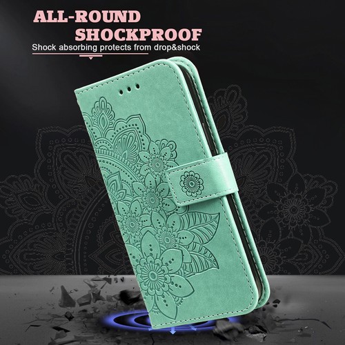WOMAN Leather Wallet Case Flip Cover For iPhone 16 15 14 Pro Max 13 12 11 XS XR - Picture 11 of 22