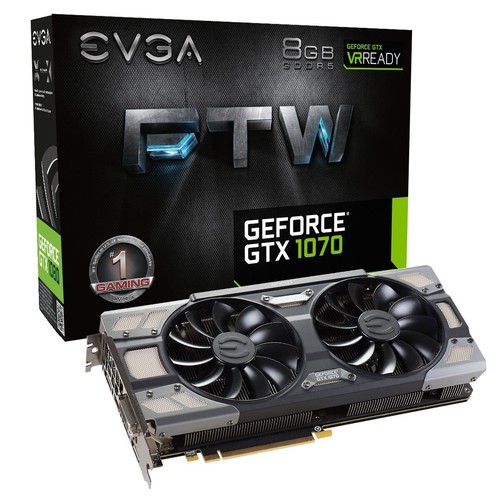 EVGA NVIDIA GeForce GTX 1070 8GB GDDR5 Graphics Card + Extras - Bild 4 von 4
