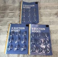 27 Pieces White Wall Suction Cups Hanger