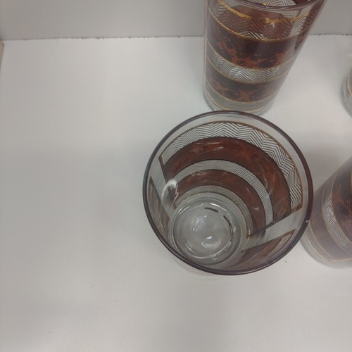 Vintage George Briard-Stil Midcentury HighBall Tumbler Gläser 6er Set - 5,5" - Bild 5 von 10