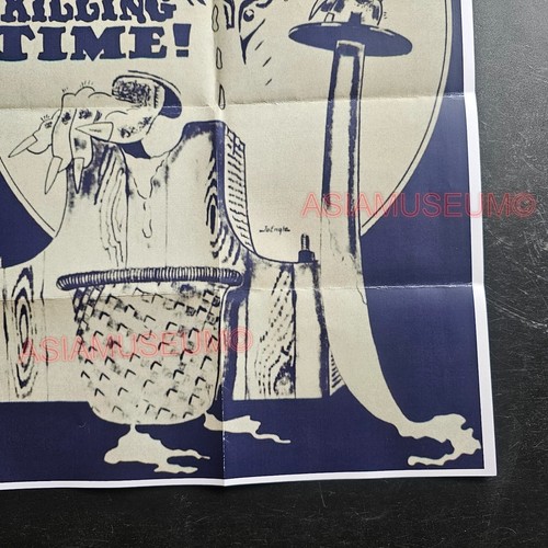 1942 WW2 USA AMERICA ANTI JAPAN JAPANESE WIN WAR MILITARY PROPAGANDA POSTER E215 - Picture 5 of 9