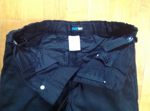 Boy's Black Dress Pants Size 10  Regular Cotton/Spandex  - Picture 5 of 12