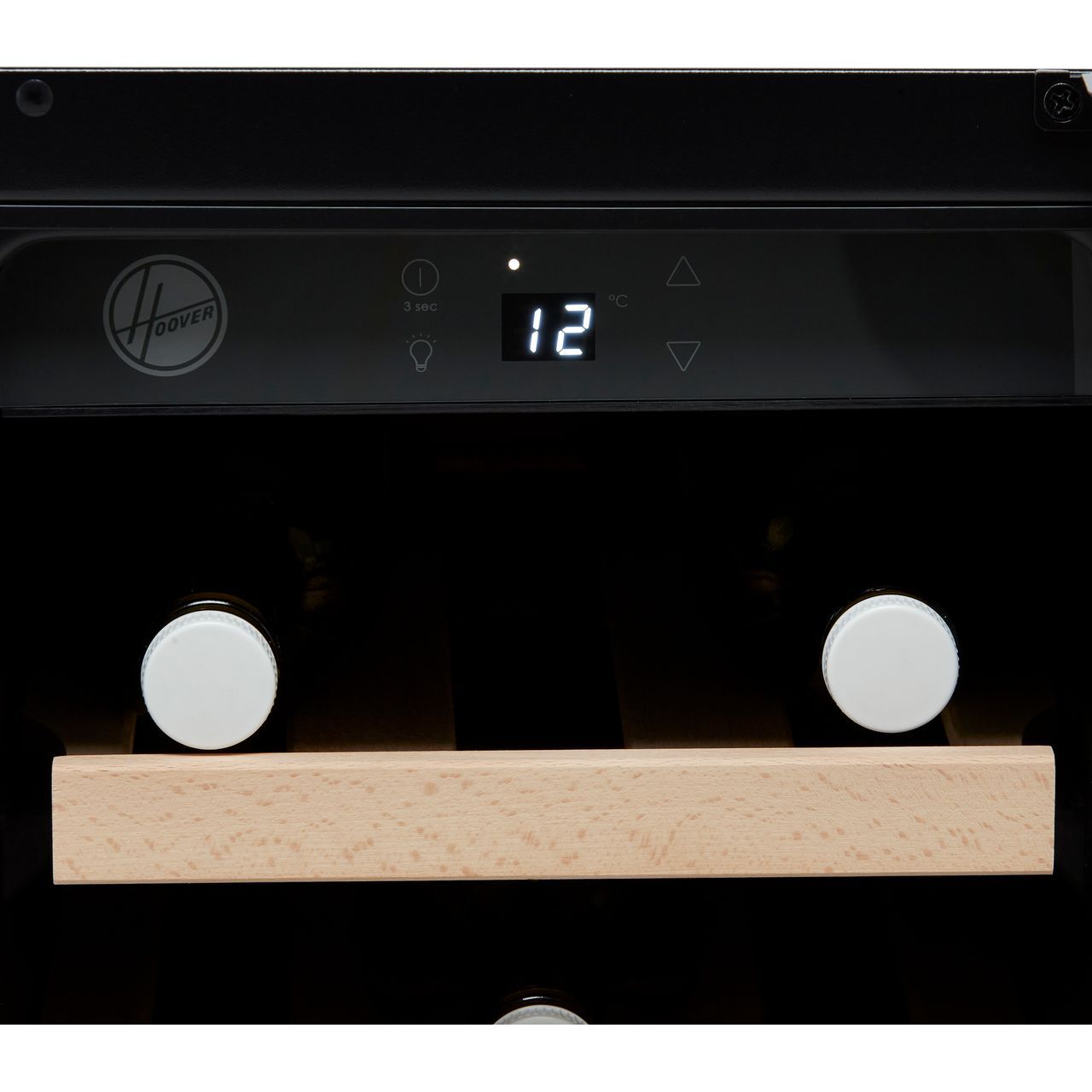 Hoover HWCB30UK/N Built In Wine Cooler Fits 20 Bottles Black F 8059019023991 eBay