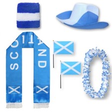Sonia Originelli Fan Bundle "Scotland" Scotland World Cup European Football Scarf Hawaiiket