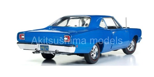 AMERICAN MUSCLE AMM1125 1968 Plymouth Road Runner 50th Anniversary Electric Blue - Picture 4 of 6