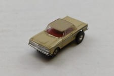 Aurora Vintage HO 1963   1969 Ford Fairlane Thunderjet 500 Beige Red Interior
