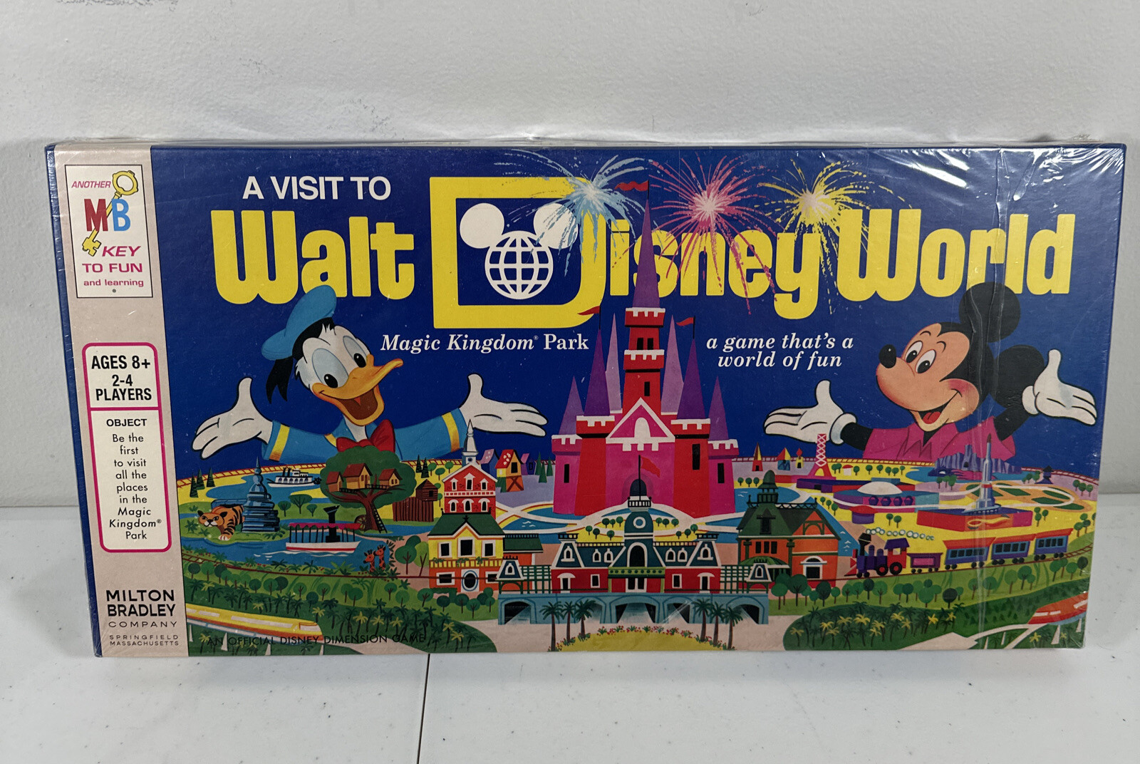 Disney Parks Vault A Visit To Walt Disney World Magic Kingdom Board Game *Read*