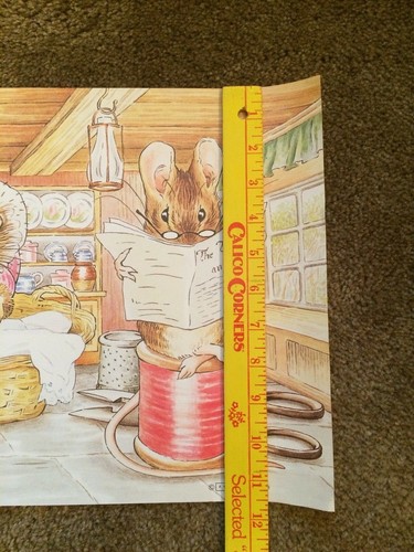 Póster 1988 de Beatrix Potter Peter Rabbit & Friends F. Warne & Co. ltd - Imagen 7 de 7