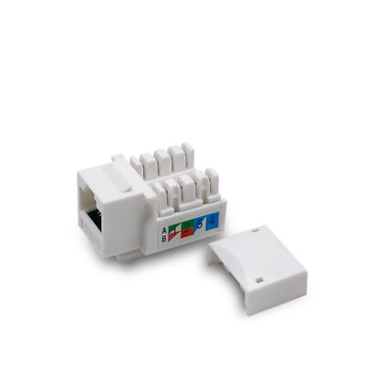 10pack Cat6 Keystone Jack ul Listed Ethernet Wall Jack Wall Cat6 Cat6 Networ