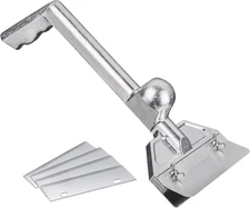 Grill Scraper W/ 5 Blades, Heavy Duty Rust Flat Top Grill Accessories with Blade