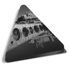 Triangle MDF Magnets - BW - St Nazaire Cathedral France #38117