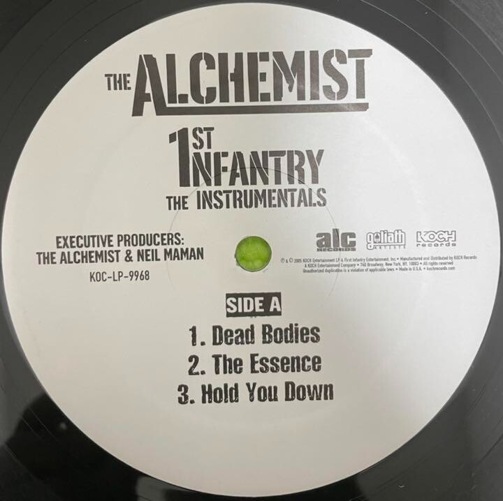 THE ALCHEMIST / 1st INFANTRY Instrumentals 12