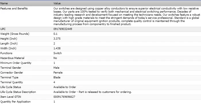 Interruptor de motor soplador de climatización estándar para Ford F-150 1997-2008 Foto 2 de 4