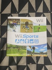 Nintendo Wii No Game Wii Sports Manual Only