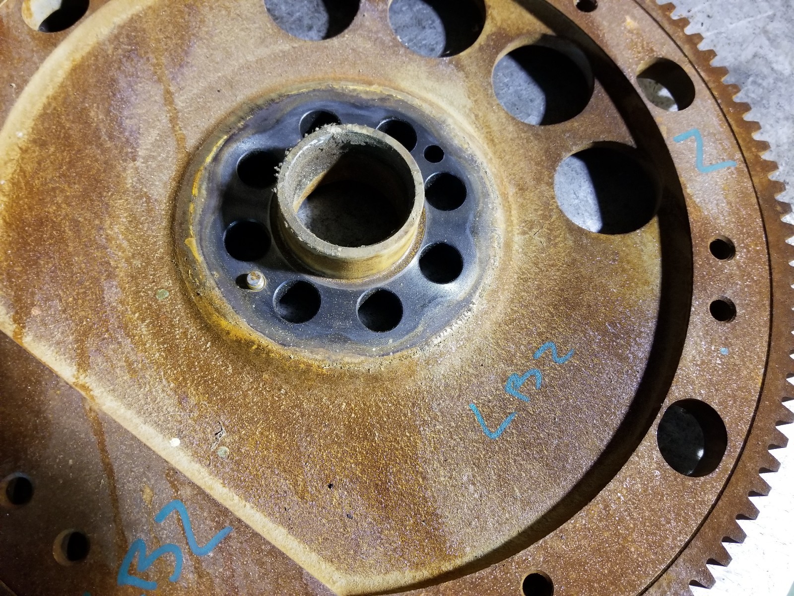 0610 Duramax LBZ LMM FLYWHEEL Allison Flex plate Flywheel Ring Gear