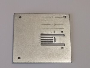 Stichplatte für Nähmaschine Husqvarna Optima 120