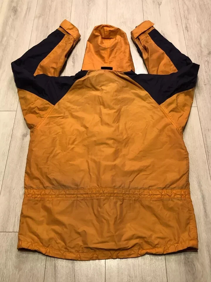 Salewa Powertex Hooded Men's Hiking Orange Jacket Size L - Image 3 of 4
