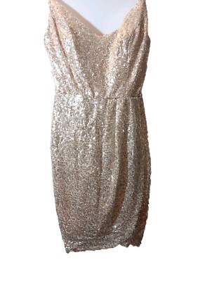 Windsor Sequin Cream Dress Size 3/4 | eBay Windsor Sequin Cream Dress Size 3/4 | eBay