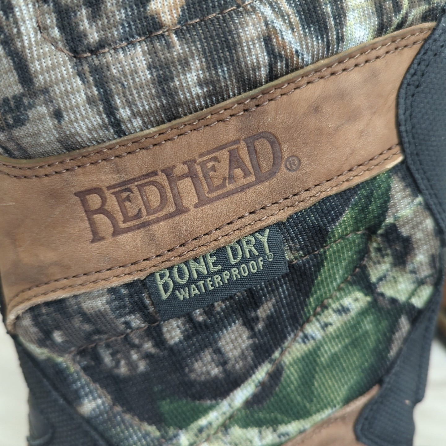 Red Head Bone Dry Waterproof Thinsulate Side Zip Knee Boot 16" 1200 Gram SZ 8.5