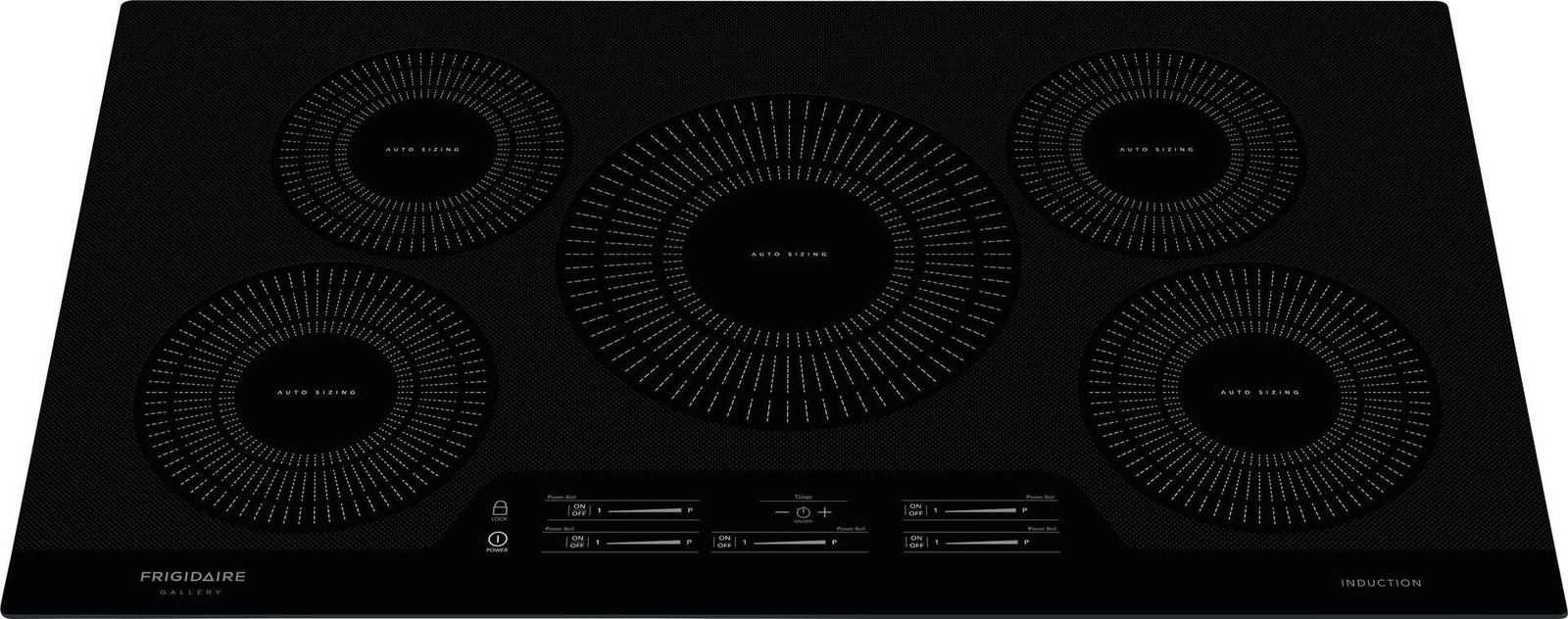 Frigidaire Gallery FGIC3666TB 36" Black 5 Element Induction Cooktop NIB