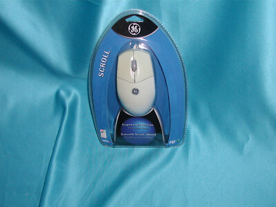 GE HO97859 Smooth Scroll Wheel PS/2 Ergonomic Mouse  Factory NewGreatSALE  WOW!