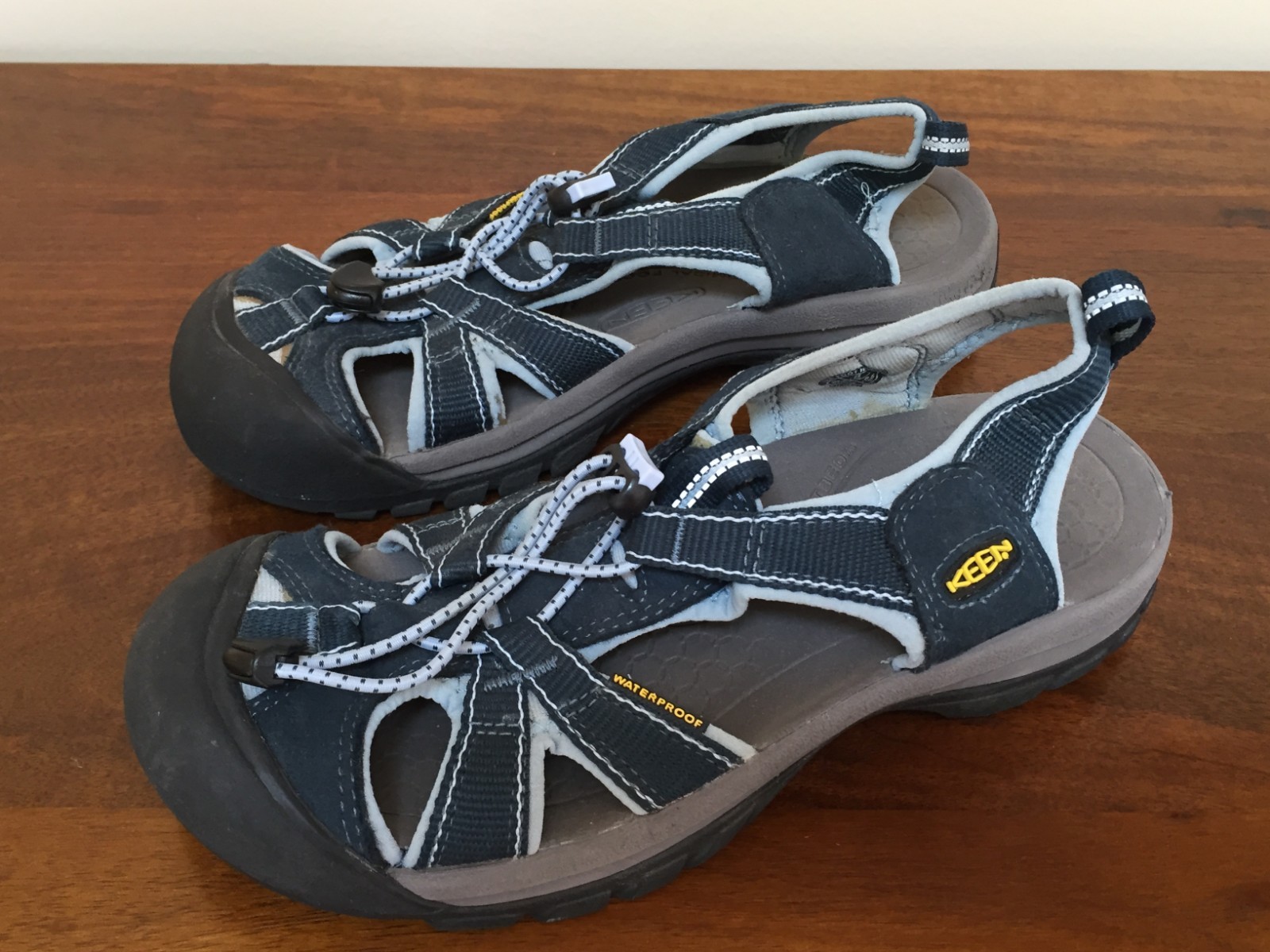 Scarpe Sandali Donna KEEN Acqua Blu Impermeabili ~ Taglia 8