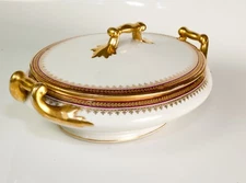 Limoges Covered Tureen excellent  M. Redon PL France late 19th early 20th cent.