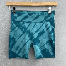 All In Motion Shorts Girls Youth XL 14/16 Green High Rise Bike Athletic Target