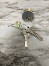 Mortise Lock SC1 Keyway Cylinders Adams Rite KD Type Brass 1'' Mortise Cylinder