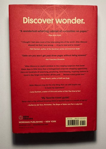 ATLAS OBSCURA 2nd Edition HARDCOVER Book REVISED & UPDATED 100 New Cities w/ Map - Afbeelding 3 van 24