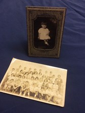 Vintage Photo Picture Black White School Children Class 5th Grade