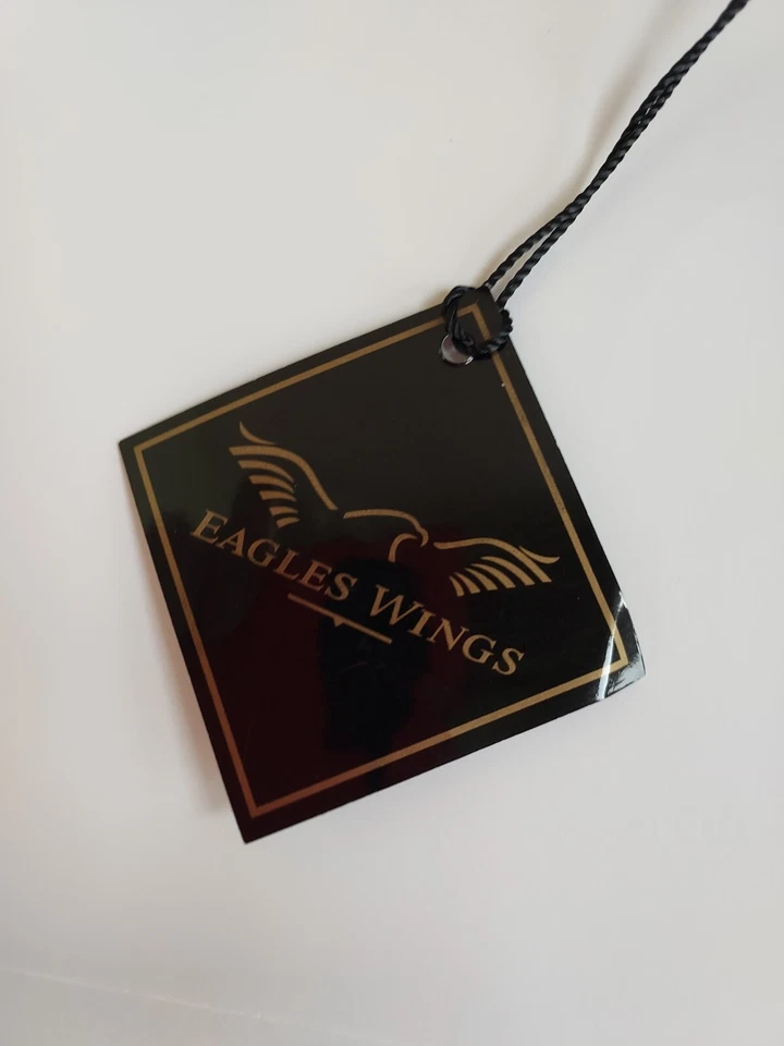 NWT New York Giants NFL Red White & Blue Striped Tie By Eagles Wings - Image 4 of 4