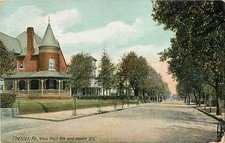 The View From 8th & Kerlin Streets, Chester PA 1912
