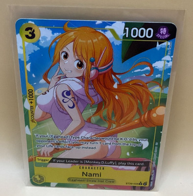 One Piece TCG English EN Nami St29 Fullart Alternate Art ST29-008