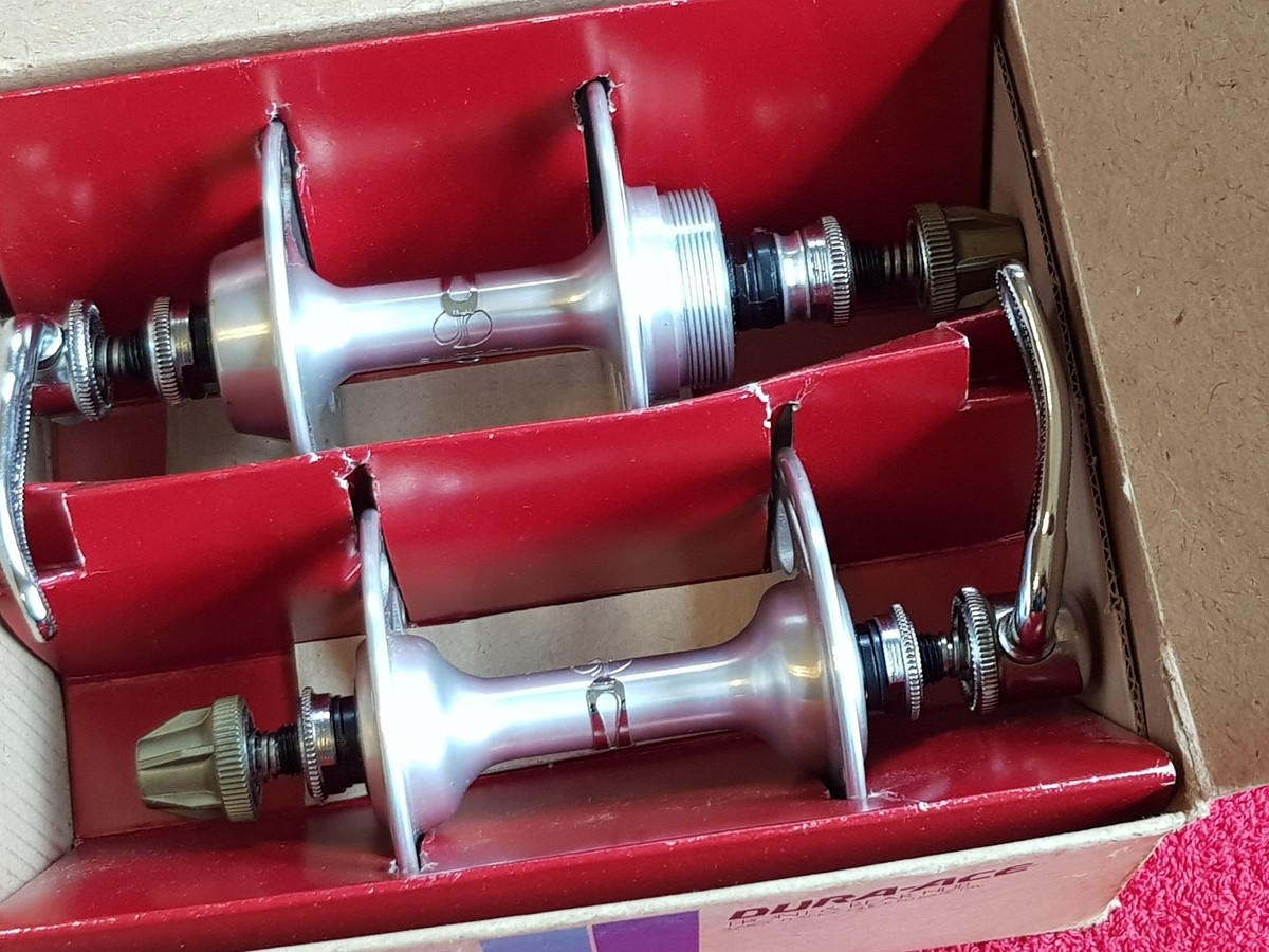 Shimano Dura Ace 7200 Hi-Flange Hub Set, NIB, 36H | eBay